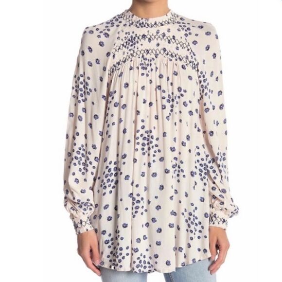 FREE PEOPLE TUNIC FLOWERS IN THE HAIR - Picture 13 of 13